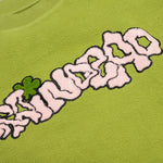 Slime Reverse Fleece Crewneck - Apple