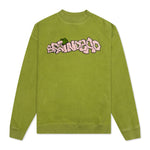 Slime Reverse Fleece Crewneck - Apple