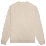 Slime Reverse Fleece Crewneck - Natural