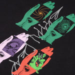 Throwing Hands Hooded Sweatshirt - Black