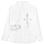 Tutorials Poplin Button Up Shirt - White