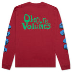 Volume Obscure L/S T-Shirt - Maroon