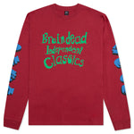 Volume Obscure L/S T-Shirt - Maroon