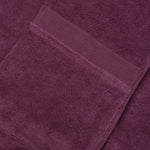 Wing It Half Zip Terry Polo - Burgundy