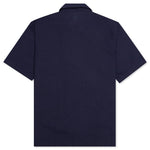 Wounds Heal S/S Button Up Shirt - Navy