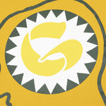 Brain Dead x Gotcha Classic S/S T-Shirt - Yellow