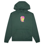 Brain Dead x Gotcha Sci-Fi Surf L/S Hooded Sweatshirt - Green