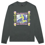 Brain Dead x Gotcha Sun Protection L/S T-Shirt - Green