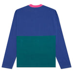 Gastromaniac Long Sleeve Football Shirt - Blue