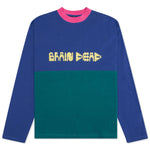 Gastromaniac Long Sleeve Football Shirt - Blue