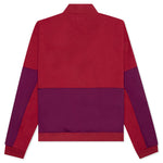 Gastromaniac Overlay Half Zip Fleece - Maroon