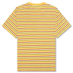 Nineties Blocked Striped T-Shirt - Mustard