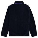 Teddy Sherpa Half Zip Jacket - Navy