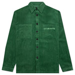 Trademark Wide Wale Snap Shirt - Green