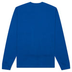 Core Mock Neck Waffle Long Sleeve - Blue