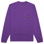 Core Mock Neck Waffle L/S - Purple