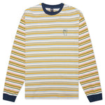 Nineties Blocked Striped L/S - Navy