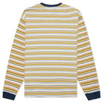 Nineties Blocked Striped L/S - Navy