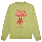 Peace of Time Crewneck Sweatshirt - Moss
