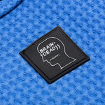 Waffle Snap Front Shirt - Blue