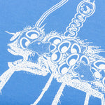 Worm In the Apple Long Sleeve - Blue