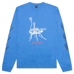 Worm In the Apple Long Sleeve - Blue