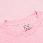 Felt x Bricks & Wood Wordmark Tee - Pink
