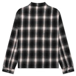 Brushed Flannel Shirt Jacket - Green Multi