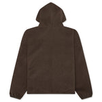 Brushed Hoodie - Brown