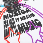 Musica Tee - White