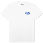 Rounded Logo Tee - White