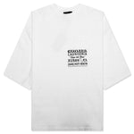 Laundromat S/S Buffalo Pocket Tee - White