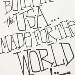 Built In Usa Pigment Dyed Tee - Natural