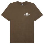 Built To Last Pig. Dyed Tee - Brown