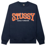 Burly Threads Crew - Navy