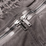 Butt Zipp Long Boxer Shorts - Dust