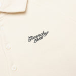 Buttoned Raglan Long Sleeve Sweatshirt - Ivory