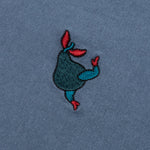 Blue Sitting Pear T-Shirt - Indigo