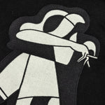Cloudy Star Varsity Jacket - Black
