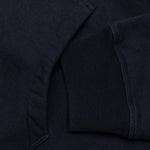 Wave Block Tremors Hooded Sweatshirt - Navy Blue