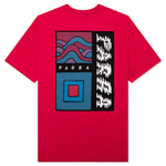 Wave Block Tremors T-Shirt - Purple/Pink