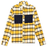 Janis Button Up - Plaid Mustard