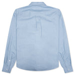 Blue Denim Shirt with Trunakaroo Plaque- Iris Blue
