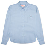 Blue Denim Shirt with Trunakaroo Plaque- Iris Blue