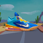 Lebron XVIII Low - Racer Blue/White