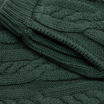Cable Knit Pant - Green
