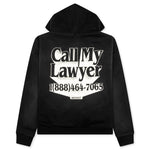Call My Lawyer 3D Hoodie - Jet Set Black
