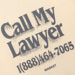 Call My Lawyer 3D T-Shirt - Butter Cream