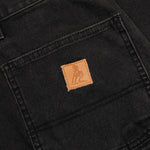 Canvas Double Knee Work Pant - Black