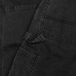 Canvas Double Knee Work Pant - Black